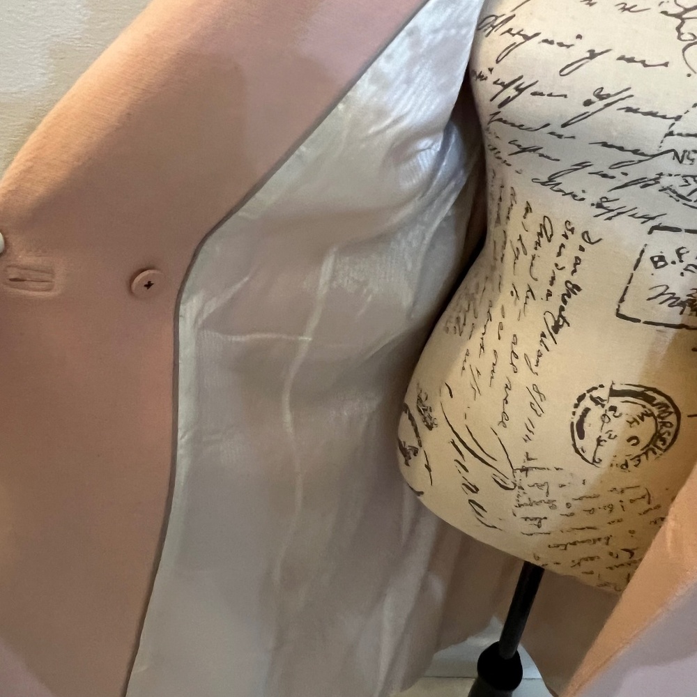 Banana Republic Pink Trench Coat - Picture 3 of 9